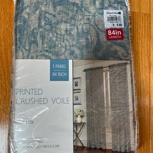 8 panels/curtains sheer. . Selling all 8 panels together.